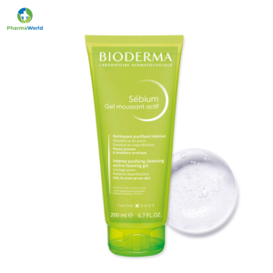 Gel Rửa Mặt Bioderma Làm Sạch Sâu Và Giảm Mụn 200ml