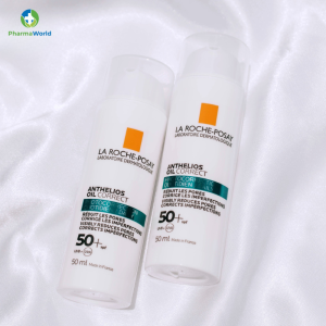 Kem chống nắng La Roche-Posay Anthelios Oil Correct Daily Gel-Cream SPF50+ giúp giảm mụn và bóng nhờn 50ml