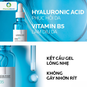 Larocheposay Hyalu B5 Serum 30ml - Tinh chất cấp ẩm, phục hồi da