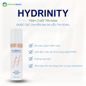 Hydrinity Vivid Brightening Serum 30ml - Tinh chất dưỡng ẩm và làm trắng da