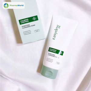 Easydew Ex Claming Control Purifying Cleansing Foam 150ml - Sữa rửa mặt làm sạch sâu, hỗ trợ phục hồi da mụn