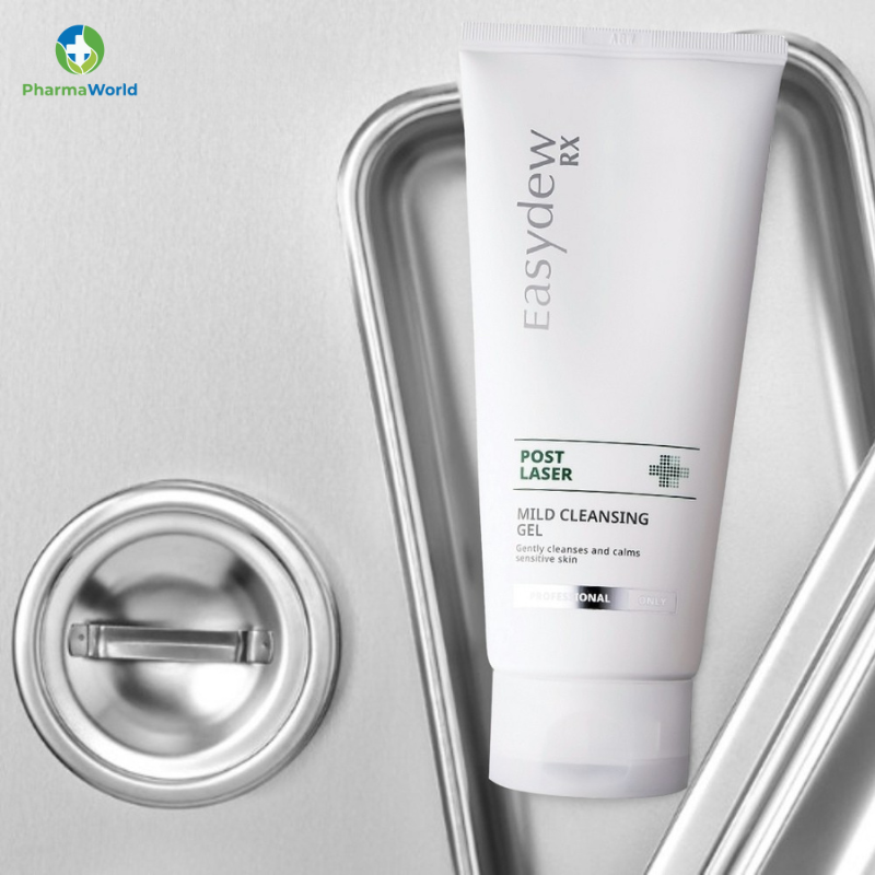 Sữa Rửa Mặt Dạng Gel Làm Dịu Dành Cho Da Nhạy Cảm Easydew Rx Post Laser Mild Cleansing Gel 150ml