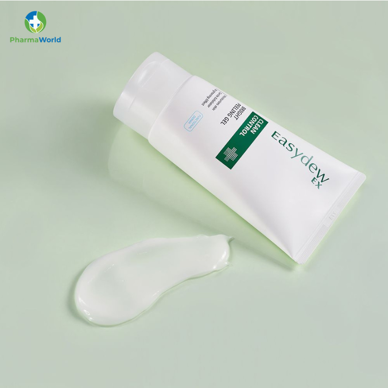 Gel Tẩy Tế Bào Chết Nhẹ Nhàng Làm Sáng Da, Dưỡng Ẩm Cho Da Easydew Ex Clean Control Bright Peeling Gel 120ml