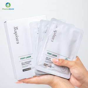 Easydew Rx Post Laser Gel Dressing Mask Sheet (H/ 5 miếng) - Mặt nạ phục hồi, cấp ẩm cho da nhạy cảm, mọi loại da