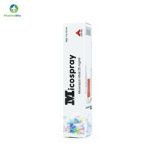 Thuốc Micospray 20mg/ml CPC1HN điều trị nấm bàn chân, nấm da đùi (15ml)