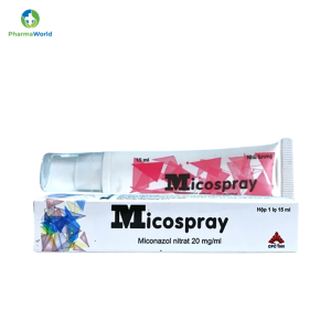 Thuốc Micospray 20mg/ml CPC1HN điều trị nấm bàn chân, nấm da đùi (15ml)