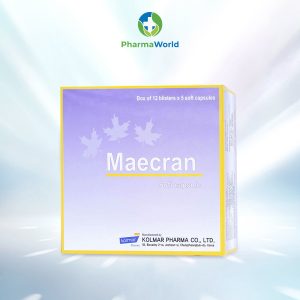 Viên nang mềm Maecran Kolmar Pharma chống lão hóa, cung cấp vitamin (12 vỉ x 5 viên)