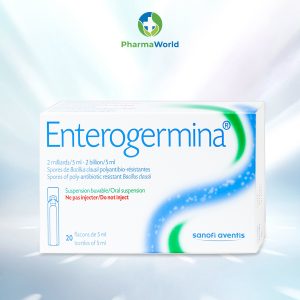 ENTEROGERMINA 2 billion/5ml B/20 bottle (Men tiêu hóa 2 tỷ - H/20 ống)