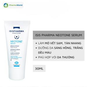 Isispharma Neoton Serum 30ml - Tinh chất hỗ trợ giảm thâm nám, tàn nhang