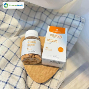 Heliocare Oral Capsules (H/60v) - Viên uống hỗ trợ chống nắng, sáng da