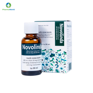 Dung dịch Novolinda CPC1 Hà Nội điều trị bệnh trứng cá, viêm nang lông (30ml)