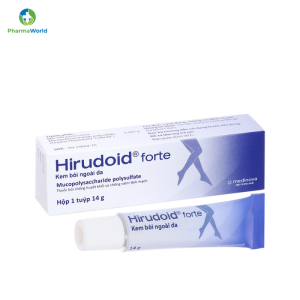 Kem bôi ngoài da Hirudoid Forte Medinova điều trị viêm giãn tĩnh mạch (14g)